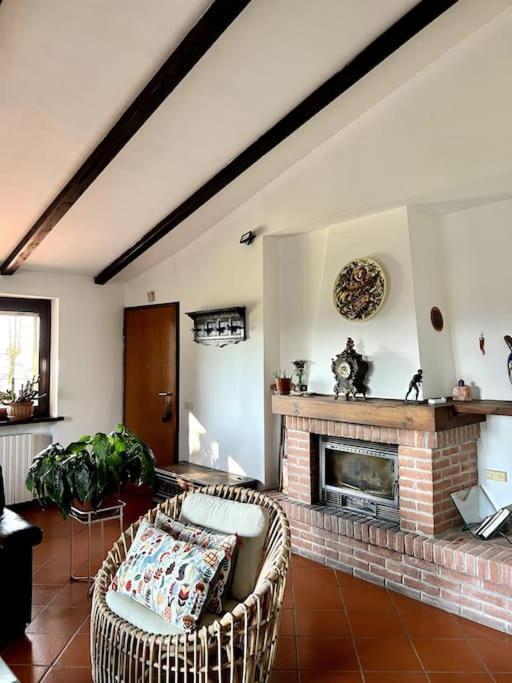 Apartment In Villa La Carruba Rivergaro Eksteriør billede
