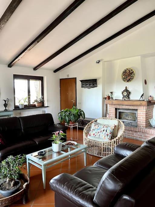 Apartment In Villa La Carruba Rivergaro Eksteriør billede
